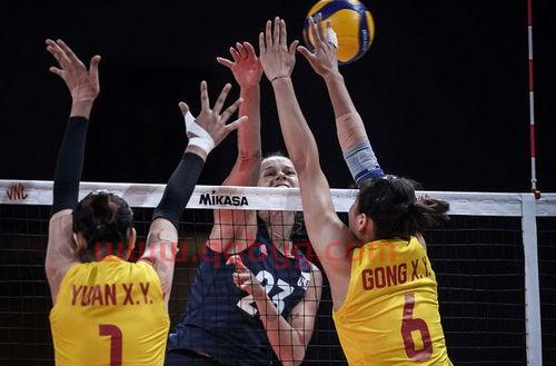 中国女排美国世界杯第三局(中国女排30美国 世界联赛七连胜收官) 中国女排美国世界杯第三局(中国女排30美国 世界联赛七连胜收官)