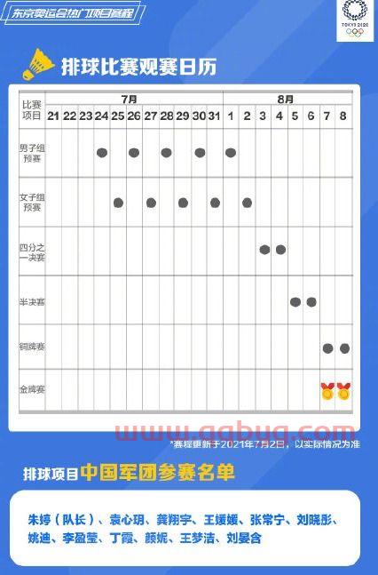 中国女排胜日本名单赛程表（中国女排胜日本名单赛程表最新）