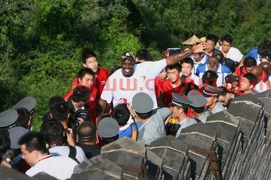 nba篮球明星去长城（nba篮球明星去长城了吗）