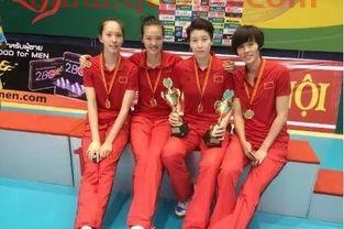 中国女排队员和明星关系（中国女排与明星合照）