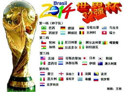 2014世界杯4强分组