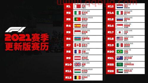 f12021赛程*