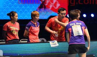 2017乒乓球亚锦赛赛程