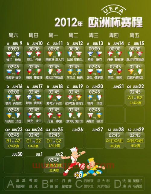 欧洲杯直播时间表2021足球14赛