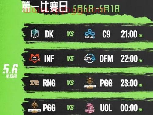 今年msi赛程表