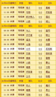 nba*赛程