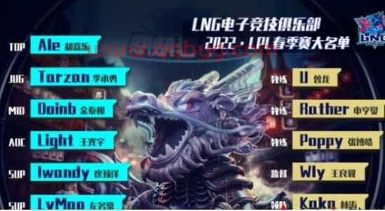 2022lol春季赛