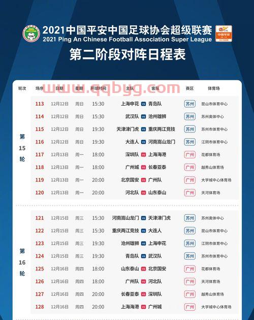 中超赛程哪里直播回放比赛